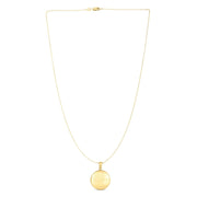 Bids.com 14k Yellow Gold Tree of Life Locket Necklace Necklaces White Smoke 18 / Yellow Gold