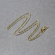 Bids.com 14k Yellow Gold Singapore Chain 1.0mm Necklaces Dark Gray 16 / Yellow Gold,18 / Yellow Gold,20 / Yellow Gold,22 / Yellow Gold,24 / Yellow Gold,7 / Yellow Gold
