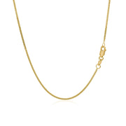Bids.com 14k Yellow Gold Gourette Chain 1.0mm Necklaces White Smoke 16 / Yellow Gold,18 / Yellow Gold,20 / Yellow Gold,One / Yellow Gold