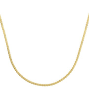 Bids.com Ice Barrel Chain in 14k Yellow Gold (2.70 mm) Necklaces White Smoke 16 / Yellow Gold,18 / Yellow Gold,20 / Yellow Gold,24 / Yellow Gold