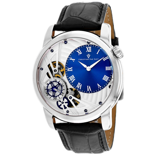 Bids.com Christian Van Sant Men's Sprocket Auto-Quartz Watches White Smoke
