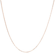 Bids.com Unisex Solid 14K Yellow Gold 1.5mm Paperclip Chain Necklace - 18 Inches Necklaces White Smoke Yellow.Gold / 18,White.Gold / 18,Rose.Gold / 18