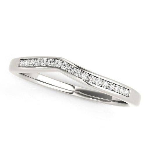 Bids.com 14k White Gold Modern Curved Design Diamond Wedding Band (1/10 cttw) Rings White Smoke 3 / White Gold,3.5 / White Gold,4 / White Gold,4.5 / White Gold,5 / White Gold,5.5 / White Gold,6 / White Gold,6.5 / White Gold,7 / White Gold,7.5 / White Gold,8 / White Gold,8.5 / White Gold,9 / White Gold