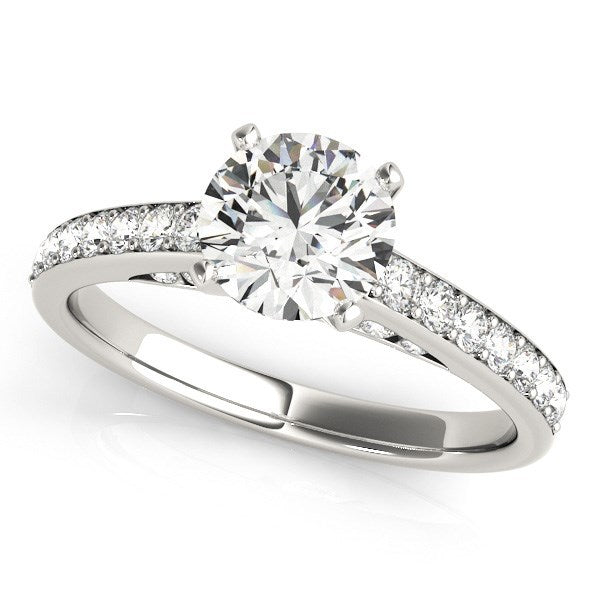 Bids.com 14k White Gold Single Row Prong Set Diamond Engagement Ring (1 3/8 cttw) Rings White Smoke 3 / White Gold,3.5 / White Gold,4 / White Gold,4.5 / White Gold,5 / White Gold,5.5 / White Gold,6 / White Gold,6.5 / White Gold,7 / White Gold,7.5 / White Gold,8 / White Gold,8.5 / White Gold,9 / White Gold
