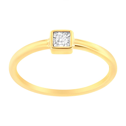 Bids.com 14K Yellow Gold Plated .925 Sterling Silver 1/20 cttw Miracle Set Diamond Promise Ring (J-K Color, I1-I2 Clarity) - Size 6 Rings White Smoke 8 / Yellow.Sterling Silver,7 / Yellow.Sterling Silver,6 / Yellow.Sterling Silver
