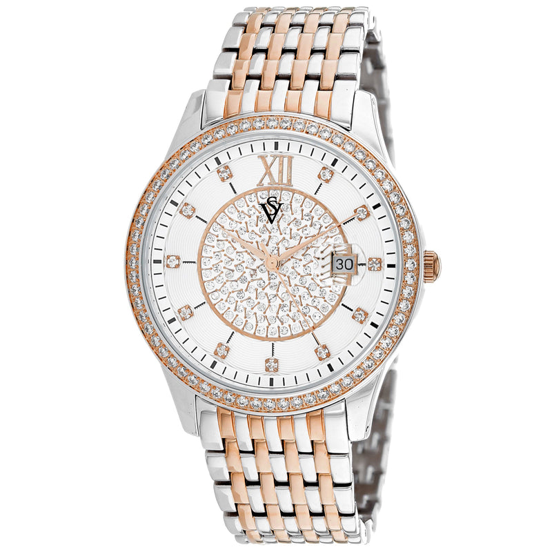 Bids.com Christian Van Sant Women's Carla Watches White Smoke