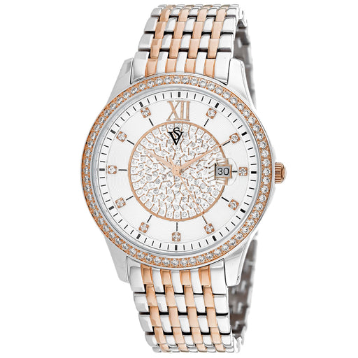 Bids.com Christian Van Sant Women's Carla Watches White Smoke