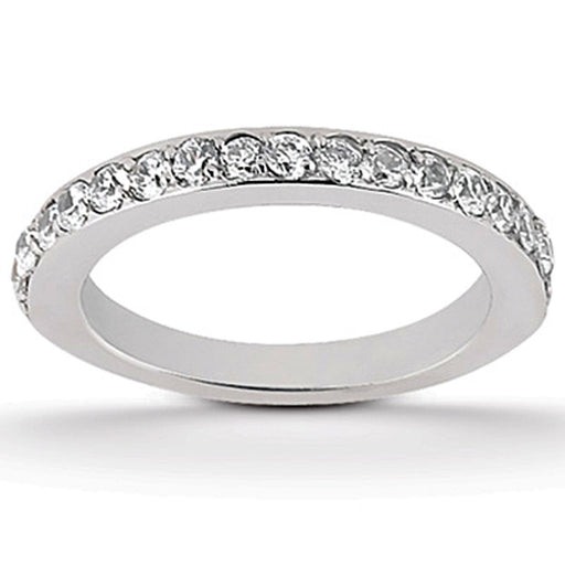 Bids.com 14k White Gold Pave Diamond Wedding Ring Band Set 1/2 Around Rings White Smoke 4 / White Gold,4.5 / White Gold,5 / White Gold,5.5 / White Gold,6 / White Gold,6.5 / White Gold,7 / White Gold,7.5 / White Gold,8 / White Gold,8.5 / White Gold,9 / White Gold