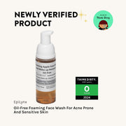 EpiLynx Gentle Foaming Facial Cleanser – Aloe, Apple & Ashwagandha for All Skin Types Face Cleanser White Smoke