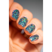 UberChic Beauty Deck The Halls In Holo - Holographic Polish Regular Polish Rosy Brown