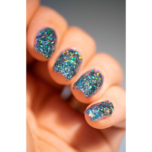 UberChic Beauty Deck The Halls In Holo - Holographic Polish Regular Polish Rosy Brown