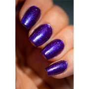 UberChic Beauty Deep Freeze - Holographic Polish Regular Polish Dark Salmon