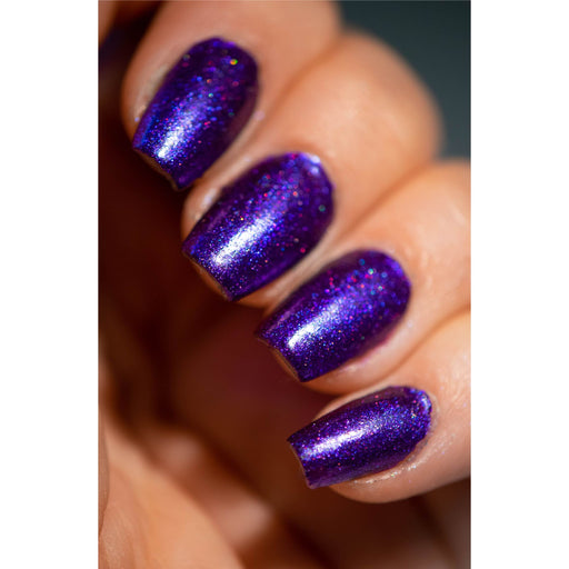 UberChic Beauty Deep Freeze - Holographic Polish Regular Polish Dark Salmon