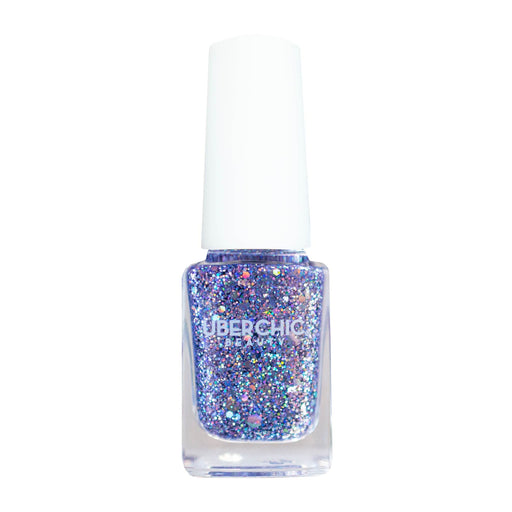 UberChic Beauty Holo Snowflakes - Holographic Polish Regular Polish Dark Slate Blue