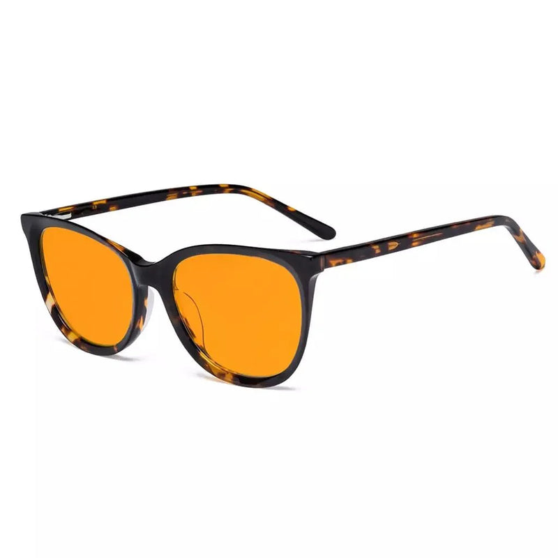 eyekeeper.com Cat-eye Blue Light Blocking Eyeglasses BC1901-BB98 Eyeglasses White Smoke Grey / without magnification