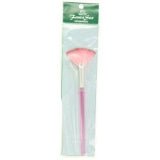 VIP Extensions Fantasea 2-Tone Translucent Fan Brush Makeup Brush Light Gray