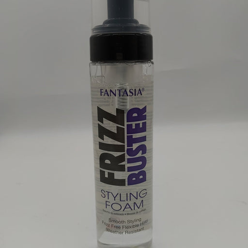 VIP Extensions Fantasia IC Frizz Buster Styling Foam, 8.5 oz Mousse Dark Gray