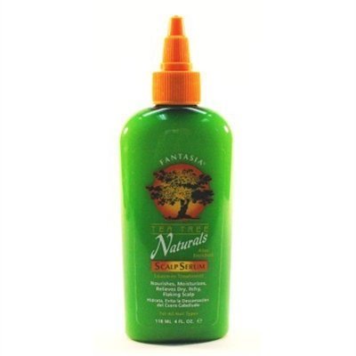 VIP Extensions Fantasia IC Tea Tree Natural Serum Scalp, 4 oz Scalp Treatment White Smoke