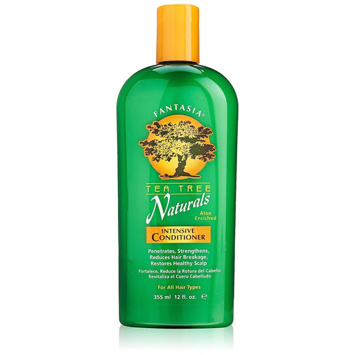 VIP Extensions Fantasia IC Tea Tree Naturals Intensive Conditioner, 12 oz Conditioner White Smoke