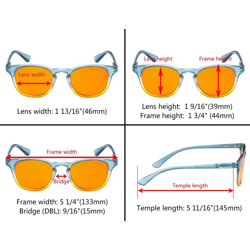 eyekeeper.com Fashion Blue Light Blocking Reading Glasses DS144 Eyeglasses Dark Slate Gray Blue / +0.75,Blue / +1.00,Blue / +1.25,Blue / +1.75,Brown / +0.75,Brown / +1.25,Brown / +1.50,Brown / +2.50,Green / +0.50,Green / +0.75,Green / +1.00,Green / +1.25,Green / +1.50,Green / +1.75,Green / +2.00,Green / +2.25,Green / +2.50,Purple / +0.50,Purple