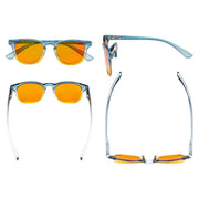 eyekeeper.com Fashion Blue Light Blocking Reading Glasses DS144 Eyeglasses Light Gray Blue / +0.75,Blue / +1.00,Blue / +1.25,Blue / +1.75,Brown / +0.75,Brown / +1.25,Brown / +1.50,Brown / +2.50,Green / +0.50,Green / +0.75,Green / +1.00,Green / +1.25,Green / +1.50,Green / +1.75,Green / +2.00,Green / +2.25,Green / +2.50,Purple / +0.50,Purple
