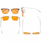 eyekeeper.com Fashion Blue Light Blocking Reading Glasses LX17010 Eyeglasses White Smoke Black / without magnification,Black / +0.50,Black / +0.75,Black / +1.00,Black / +1.25,Black / +1.50,Black / +1.75,Black / +2.00,Gold / +0.50,Gold / +0.75,Gold / +1.00,Gold / +1.25,Gold / +1.50,Gold / +1.75,Gold / +2.00,Gunmetal / without magnification,Gun