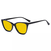 eyekeeper.com Fashion Cat-eye Blue Light Blocking Eyeglasses BC1902-BB90 Eyeglasses White Smoke Black / without magnification