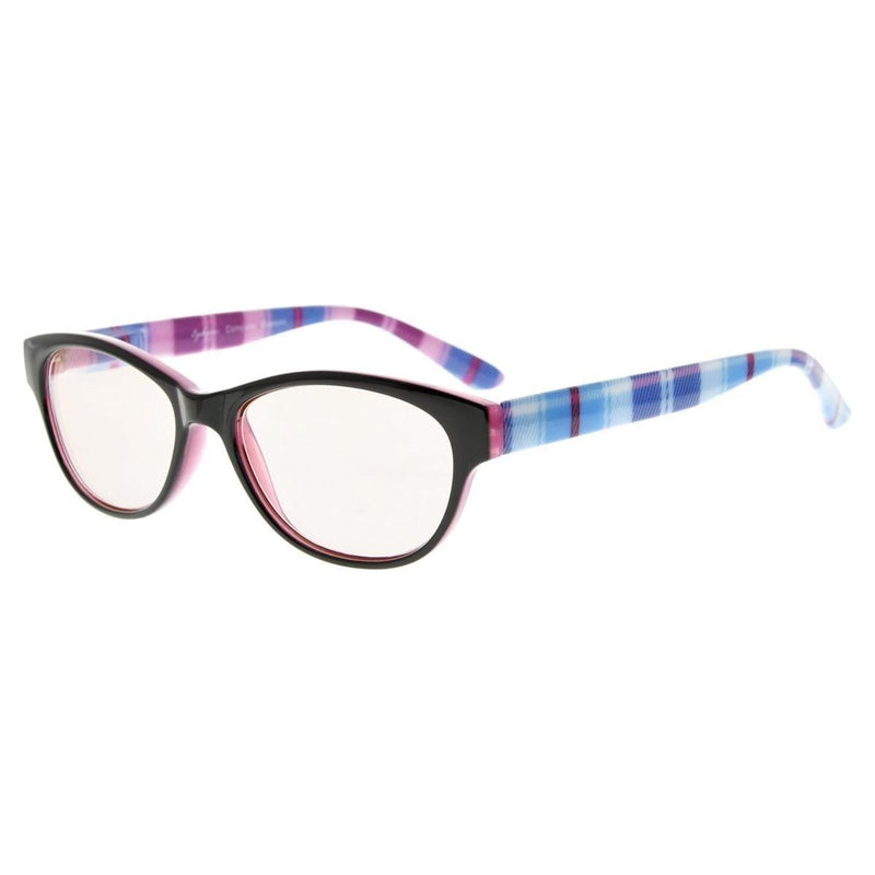 eyekeeper.com Fashion Cat-eye Computer Reading Glasses CG074 Eyeglasses Dark Slate Gray Pink / without magnification,Pink / +0.50,Pink / +0.75,Pink / +1.00,Pink / +1.50