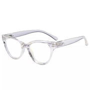 eyekeeper.com Fashion Cat-eye Reading Glasses Thicker Frame Readers R9108 Eyeglasses White Smoke Clear / without magnification,Clear / +0.50,Clear / +0.75,Clear / +1.00,Clear / +1.25,Clear / +1.50,Clear / +1.75,Clear / +2.00,Clear / +2.25,Clear / +2.50,Clear / +2.75,Clear / +3.00,Clear / +3.50,Clear / +4.00