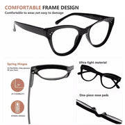 eyekeeper.com Fashion Cat-eye Reading Glasses Thicker Frame Readers R9108 Eyeglasses White Smoke Black / without magnification,Black / +0.50,Black / +0.75,Black / +1.00,Black / +1.25,Black / +1.50,Black / +1.75,Black / +2.00,Black / +2.25,Black / +2.50,Black / +2.75,Black / +3.00,Black / +3.50,Black / +4.00,Clear / without magnification,Clear / +0.50