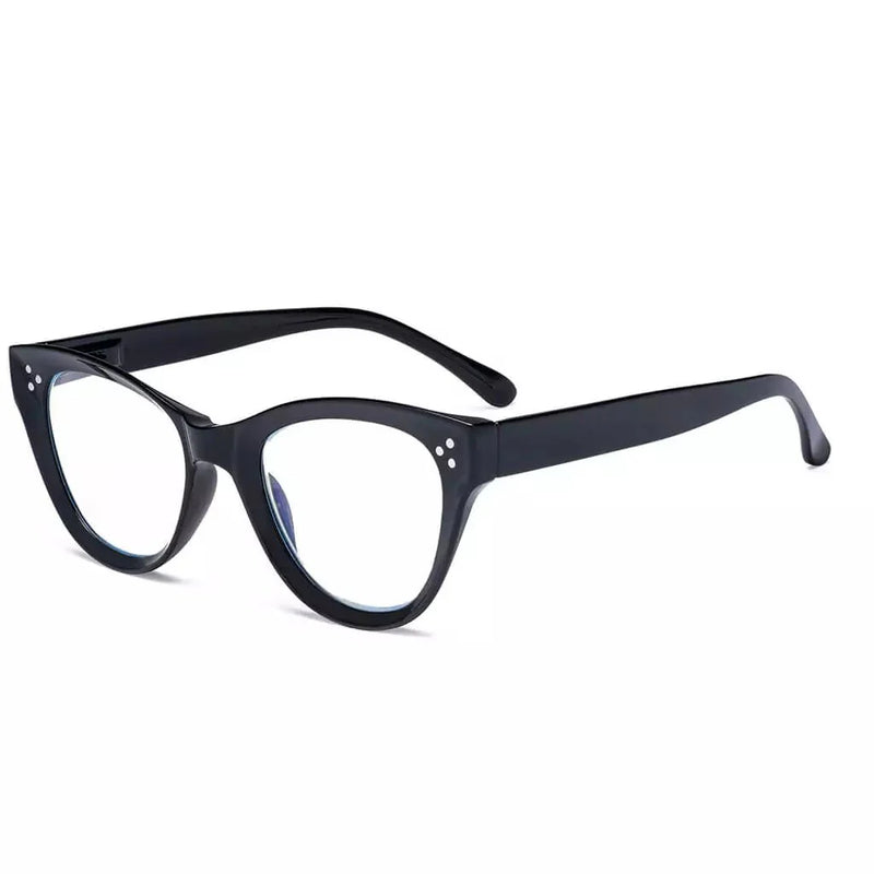 eyekeeper.com Fashion Cat-eye Reading Glasses Thicker Frame Readers R9108 Eyeglasses White Smoke Black / without magnification,Black / +0.50,Black / +0.75,Black / +1.00,Black / +1.25,Black / +1.50,Black / +1.75,Black / +2.00,Black / +2.25,Black / +2.50,Black / +2.75,Black / +3.00,Black / +3.50,Black / +4.00