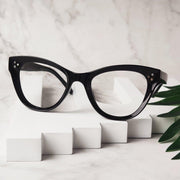 eyekeeper.com Fashion Cat-eye Reading Glasses Thicker Frame Readers R9108 Eyeglasses Light Gray Black / without magnification,Black / +0.50,Black / +0.75,Black / +1.00,Black / +1.25,Black / +1.50,Black / +1.75,Black / +2.00,Black / +2.25,Black / +2.50,Black / +2.75,Black / +3.00,Black / +3.50,Black / +4.00,Clear / without magnification,Clear / +0.50