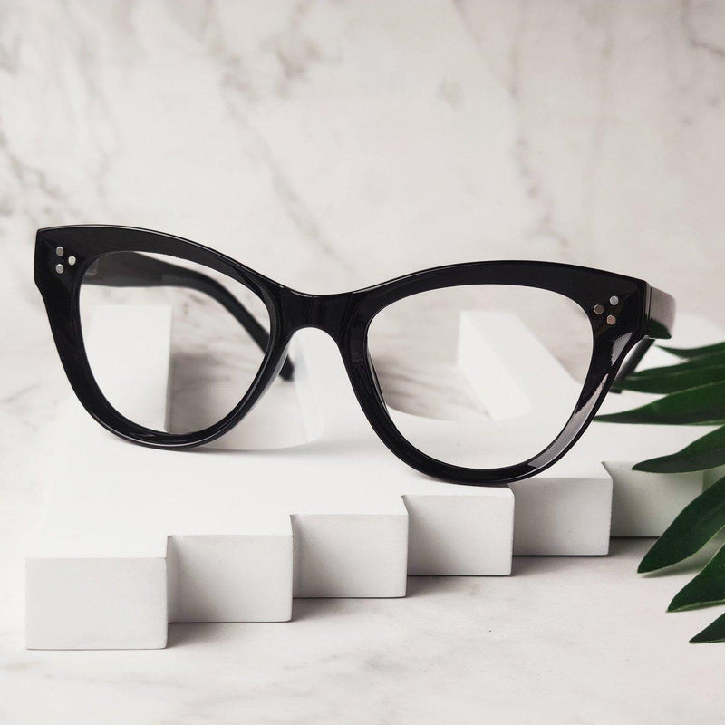 eyekeeper.com Fashion Cat-eye Reading Glasses Thicker Frame Readers R9108 Eyeglasses Light Gray Black / without magnification,Black / +0.50,Black / +0.75,Black / +1.00,Black / +1.25,Black / +1.50,Black / +1.75,Black / +2.00,Black / +2.25,Black / +2.50,Black / +2.75,Black / +3.00,Black / +3.50,Black / +4.00,Clear / without magnification,Clear / +0.50