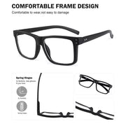 eyekeeper.com Fashionable Large Frame Reading Glasses R2142 Eyeglasses Lavender Black / without magnification,Black / +0.25,Black / +0.50,Black / +1.00,Black / +1.25,Black / +1.50,Black / +1.75,Black / +2.00,Black / +2.25,Black / +2.50,Black / +2.75,Black / +3.00,Black / +3.25,Black / +3.50,Black / +3.75,Black / +4.00,Black / +5.00,B