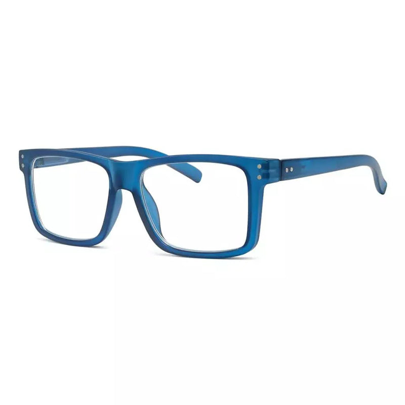 eyekeeper.com Fashionable Large Frame Reading Glasses R2142 Eyeglasses Dark Slate Blue Blue / without magnification,Blue / +0.25,Blue / +0.50,Blue / +1.00,Blue / +1.25,Blue / +1.50,Blue / +1.75,Blue / +2.00,Blue / +2.25,Blue / +2.50,Blue / +2.75,Blue / +3.00,Blue / +3.25,Blue / +3.50,Blue / +3.75,Blue / +4.00,Blue / +5.00,Blue / +6.00