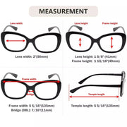 eyekeeper.com Fashionable Reading Glasses Funky Stylish Readers R2011 Eyeglasses White Smoke Black / without magnification,Black / +0.50,Black / +0.75,Black / +1.00,Black / +1.25,Black / +1.50,Black / +1.75,Black / +2.00,Black / +2.25,Black / +2.50,Black / +2.75,Black / +3.00,Black / +3.50,Black / +4.00,Red / without magnification,Red / +0.50,Red
