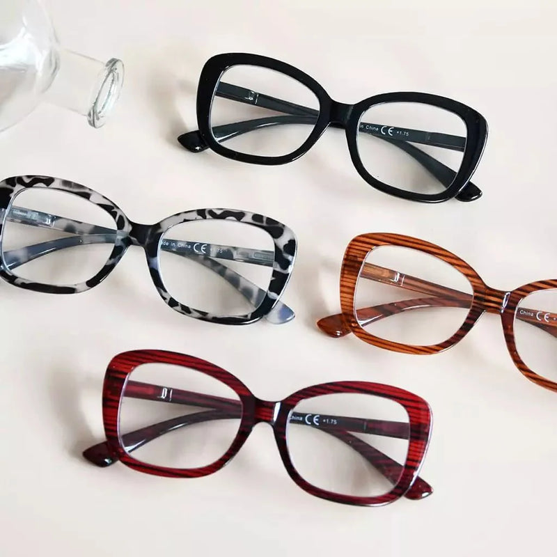 eyekeeper.com Fashionable Reading Glasses Funky Stylish Readers R2011 Eyeglasses Lavender Black / without magnification,Black / +0.50,Black / +0.75,Black / +1.00,Black / +1.25,Black / +1.50,Black / +1.75,Black / +2.00,Black / +2.25,Black / +2.50,Black / +2.75,Black / +3.00,Black / +3.50,Black / +4.00,Red / without magnification,Red / +0.50,Red