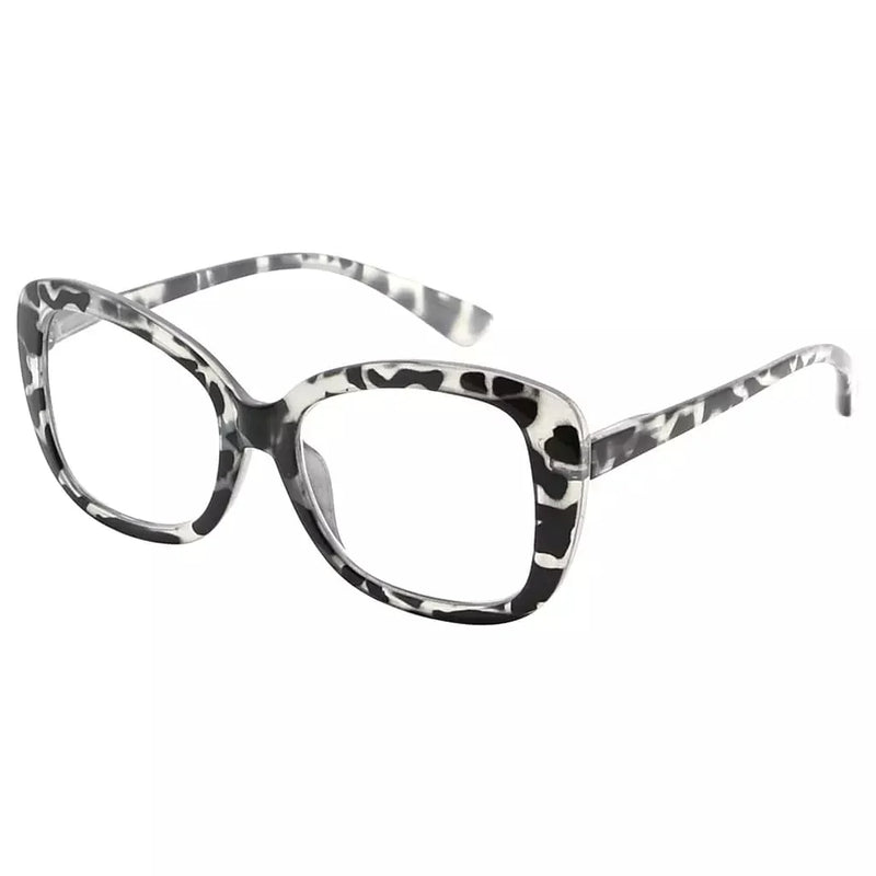 eyekeeper.com Fashionable Reading Glasses Funky Stylish Readers R2011 Eyeglasses White Smoke Grey Tortoise / without magnification,Grey Tortoise / +0.50,Grey Tortoise / +0.75,Grey Tortoise / +1.00,Grey Tortoise / +1.25,Grey Tortoise / +1.50,Grey Tortoise / +1.75,Grey Tortoise / +2.00,Grey Tortoise / +2.25,Grey Tortoise / +2.50,Grey Tortoise / +2.