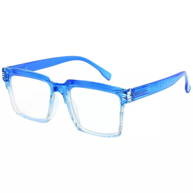 eyekeeper.com Fashionable Reading Glasses Stylish Readers R2027 Eyeglasses White Smoke Blue / without magnification,Blue / +0.50,Blue / +0.75,Blue / +1.00,Blue / +1.25,Blue / +1.50,Blue / +1.75,Blue / +2.00,Blue / +2.25,Blue / +2.50,Blue / +2.75,Blue / +3.00,Blue / +3.50,Blue / +4.00