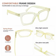 eyekeeper.com Fashionable Reading Glasses Unique Funky Readers R2019 Eyeglasses White Smoke Black / without magnification,Black / +0.50,Black / +0.75,Black / +1.00,Black / +1.25,Black / +1.50,Black / +1.75,Black / +2.00,Black / +2.25,Black / +2.50,Black / +2.75,Black / +3.00,Black / +3.50,Black / +4.00,Red / without magnification,Red / +0.50,Red