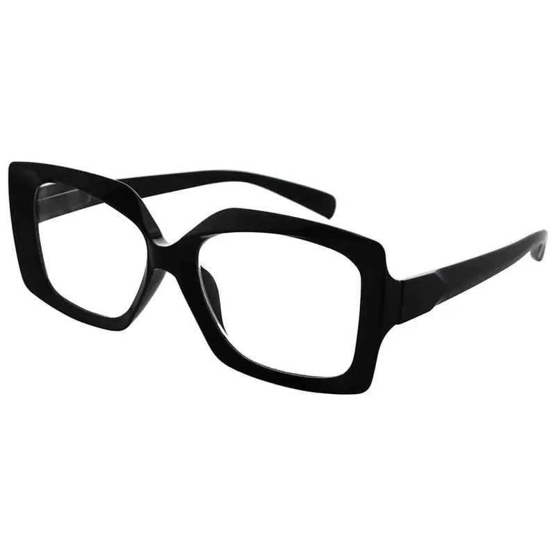 eyekeeper.com Fashionable Reading Glasses Thicker Frame Readers R2010 Eyeglasses Black Black / without magnification,Black / +0.50,Black / +0.75,Black / +1.00,Black / +1.25,Black / +1.50,Black / +1.75,Black / +2.00,Black / +2.25,Black / +2.50,Black / +2.75,Black / +3.00,Black / +3.50,Black / +4.00