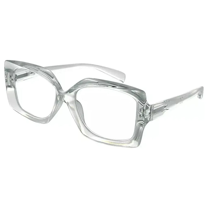 eyekeeper.com Fashionable Reading Glasses Thicker Frame Readers R2010 Eyeglasses Light Gray Clear / without magnification,Clear / +0.50,Clear / +0.75,Clear / +1.00,Clear / +1.25,Clear / +1.50,Clear / +1.75,Clear / +2.00,Clear / +2.25,Clear / +2.50,Clear / +2.75,Clear / +3.00,Clear / +3.50,Clear / +4.00