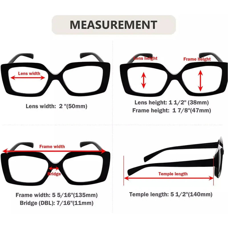 eyekeeper.com Fashionable Reading Glasses Thicker Frame Readers R2010 Eyeglasses Antique White Black / without magnification,Black / +0.50,Black / +0.75,Black / +1.00,Black / +1.25,Black / +1.50,Black / +1.75,Black / +2.00,Black / +2.25,Black / +2.50,Black / +2.75,Black / +3.00,Black / +3.50,Black / +4.00,Clear / without magnification,Clear / +0.50
