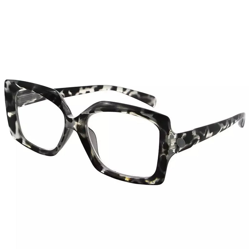 eyekeeper.com Fashionable Reading Glasses Thicker Frame Readers R2010 Eyeglasses Dark Slate Gray Black / without magnification,Black / +0.50,Black / +0.75,Black / +1.00,Black / +1.25,Black / +1.50,Black / +1.75,Black / +2.00,Black / +2.25,Black / +2.50,Black / +2.75,Black / +3.00,Black / +3.50,Black / +4.00,Clear / without magnification,Clear / +0.50