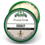 Stirling Soap Co Stirling Soap Co. Faskally Shaving Collection Shaving Set Light Gray Shaving Soap 5.8oz