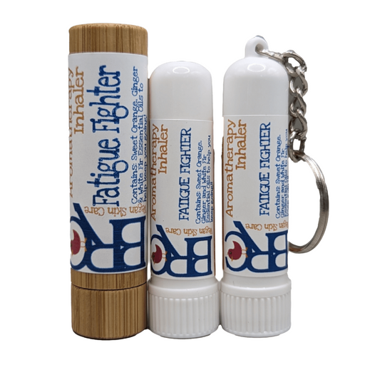 By Robin Creations Fatigue Fighter Aromatherapy Inhaler Aromatherapy Gray Plastic - without a keychain,Plastic - with a keychain,Bamboo (100% Plastic-Free & Zero Waste)