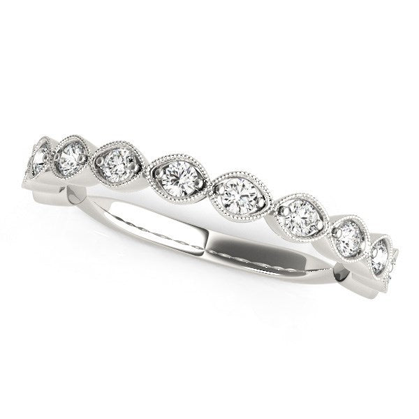 Bids.com 14k White Gold Antique Style Diamond Wedding Band (3/8 cttw) Rings White Smoke 3 / White Gold,3.5 / White Gold,4 / White Gold,4.5 / White Gold,5 / White Gold,5.5 / White Gold,6 / White Gold,6.5 / White Gold,7 / White Gold,7.5 / White Gold,8 / White Gold,8.5 / White Gold,9 / White Gold