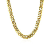 Bids.com 5.0mm 14k Yellow Gold Classic Miami Cuban Solid Chain Necklaces White Smoke 22 / Yellow Gold,24 / Yellow Gold,26 / Yellow Gold,18 / Yellow Gold,20 / Yellow Gold