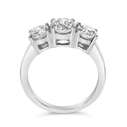 Bids.com 14K White Gold 2.00 Cttw Lab Grown Diamond 3 Stone Ring Band (F-G Color, VS1-VS2 Clarity) - Ring Size 7 Rings White Smoke 7 / White.Gold / 2,9 / White.Gold / 2,6 / White.Gold / 2,8 / White.Gold / 2,5 / White.Gold / 2,7 / White.Gold / 3,9 / White.Gold / 3,6 / White.Gold / 3,8 / White.Gold / 3