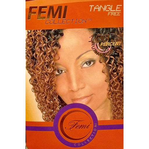 VIP Extensions Femi Collection New Deep Wave Hair Extension Orange Red 10'' / 4,12'' / FM1B/30,14'' / 2,14 / 4,19'' / 2